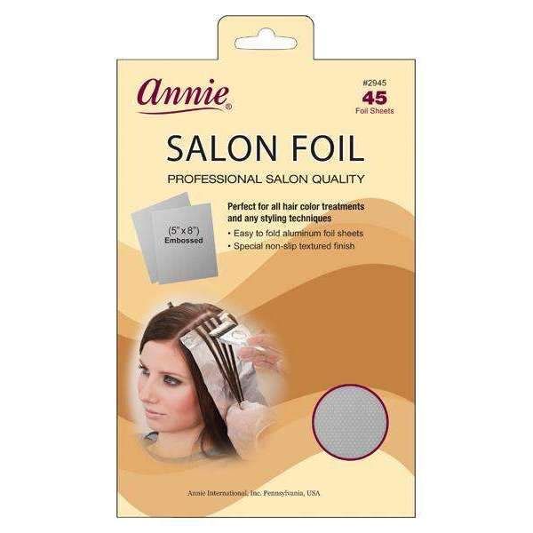 ANN02945 - Annie - Aluminum Salon Foil Sheets 45 Sheets