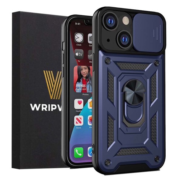 Camera Protection Case &amp; Tempered Glass for iPhone 13 Mini - Silver