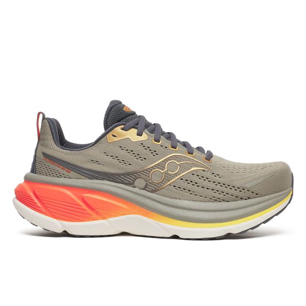 Saucony Men's Hurricane 25 Road Running Shoes - Laurel/Fire