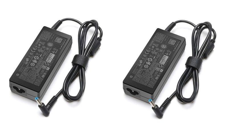 ML Replacement Laptop Charger For Hp Blue 19.5V 3.33A-4.5mmX3.0mm Pack Of 2
