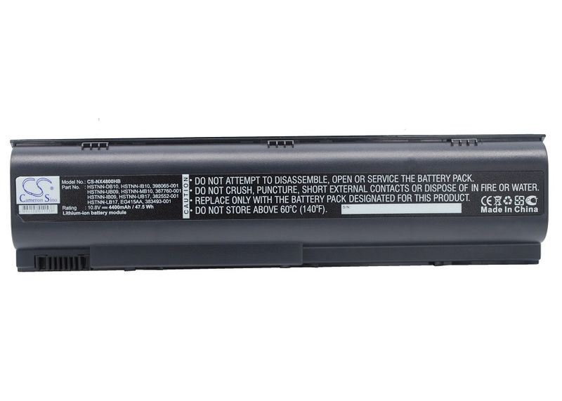 COMPAQ Business Notebook;Pavilion;HP Pavilion replacement battery