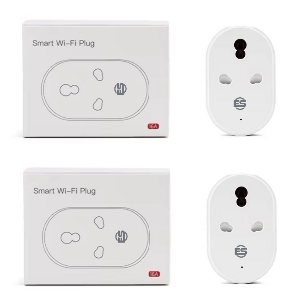 ES - Tuya / SmartLife WiFi Power Plug (2-Pack) - South African Version