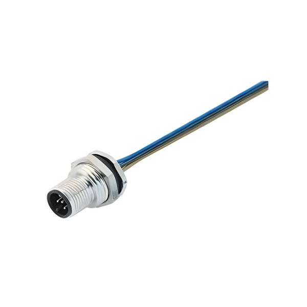 PM12AM5R-WL/9 M12 A Code 5-Pole Male Circular Connector PG9 IP67