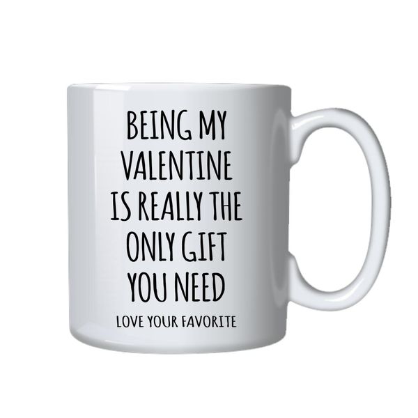 Valentine's Day Mug Gift Idea for Boyfriend Girlfriend