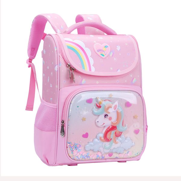 SBP-9388-, High Quality 3D Unicorn Small Pre-school Backpack