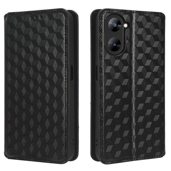 Flip Cover Compatible for Realme V30 Shockproof Leather Cover