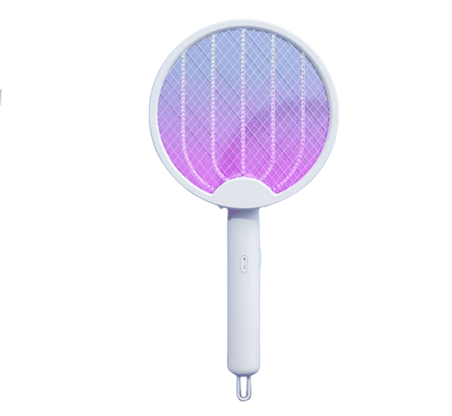 Foldable Electric Mosquito Swatter, Rechargeable Powerful, Trap Lamp