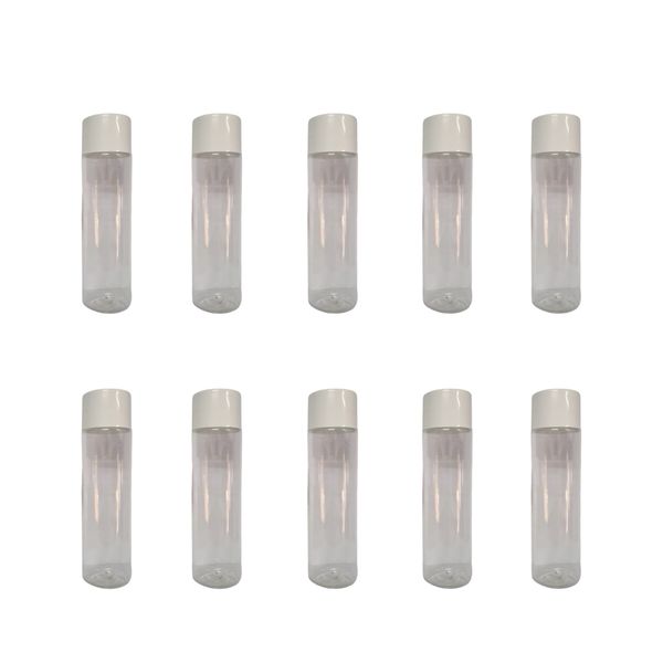 10 Pack 200ml Tissue Oil Bottles with Insert &amp; Cap - Leak-Proof Bottles