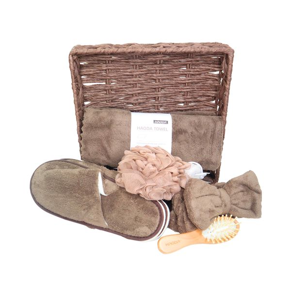 6 Pcs - Luxury Women's Spa Gift Basket - L - Starter Pack