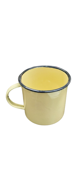 Enamel Mugs - 6 X 10cm Enamel Mugs