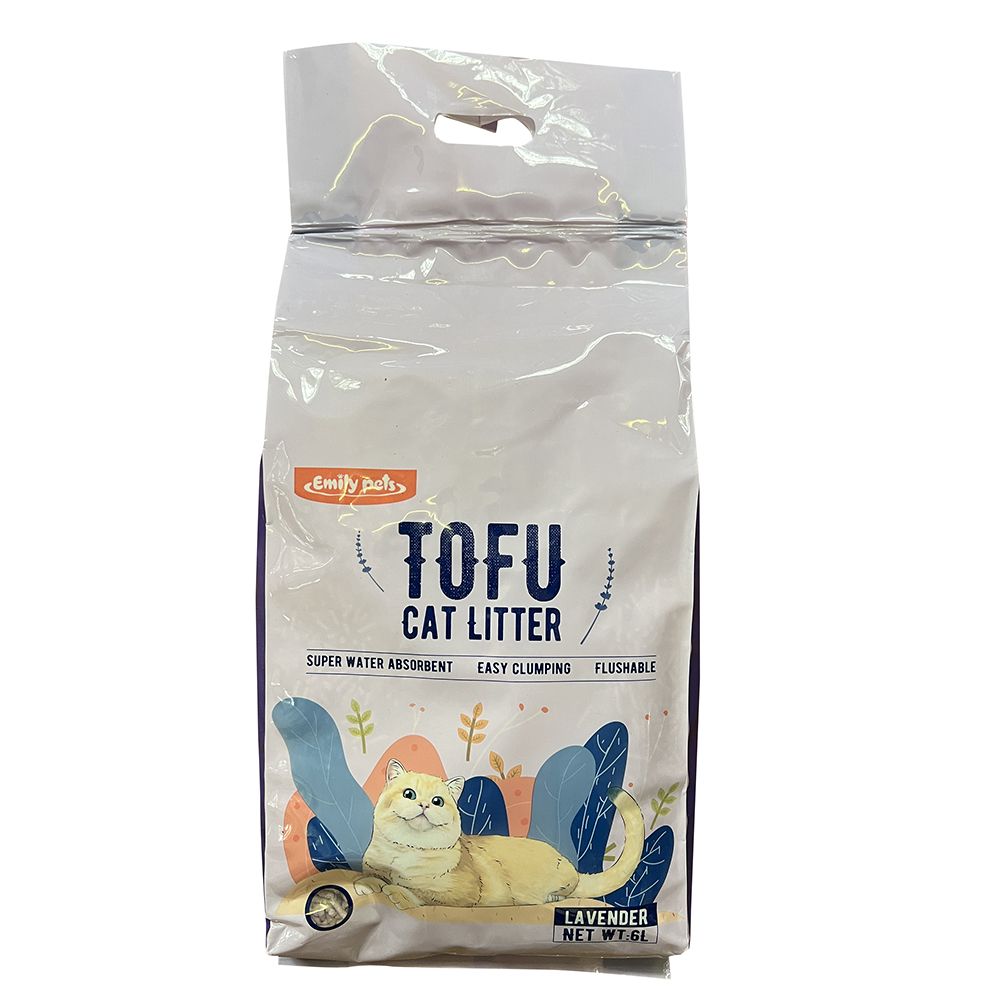 Tofu Cat Litter _ 2.5KG / 6L Lavender Shop Today. Get it Tomorrow