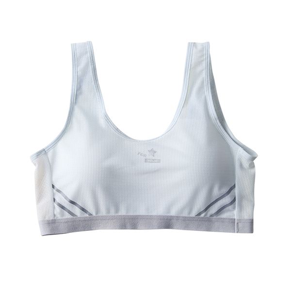 Unicoo Breathable, Light &amp; Ultra Soft Sport Bra for Girls - White