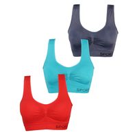 GYMPANTHER Scuba Sports Bra for Women - High-Impact Fitness