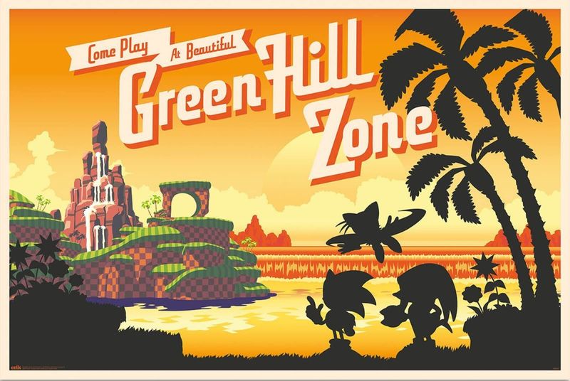 Sonic the Hedgehog (Come Play) Poster