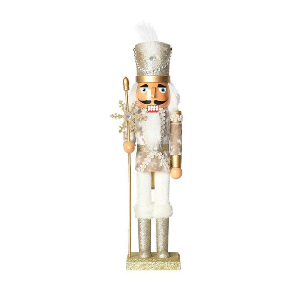 Golden Snowflake Collectable Nutcracker 1.2