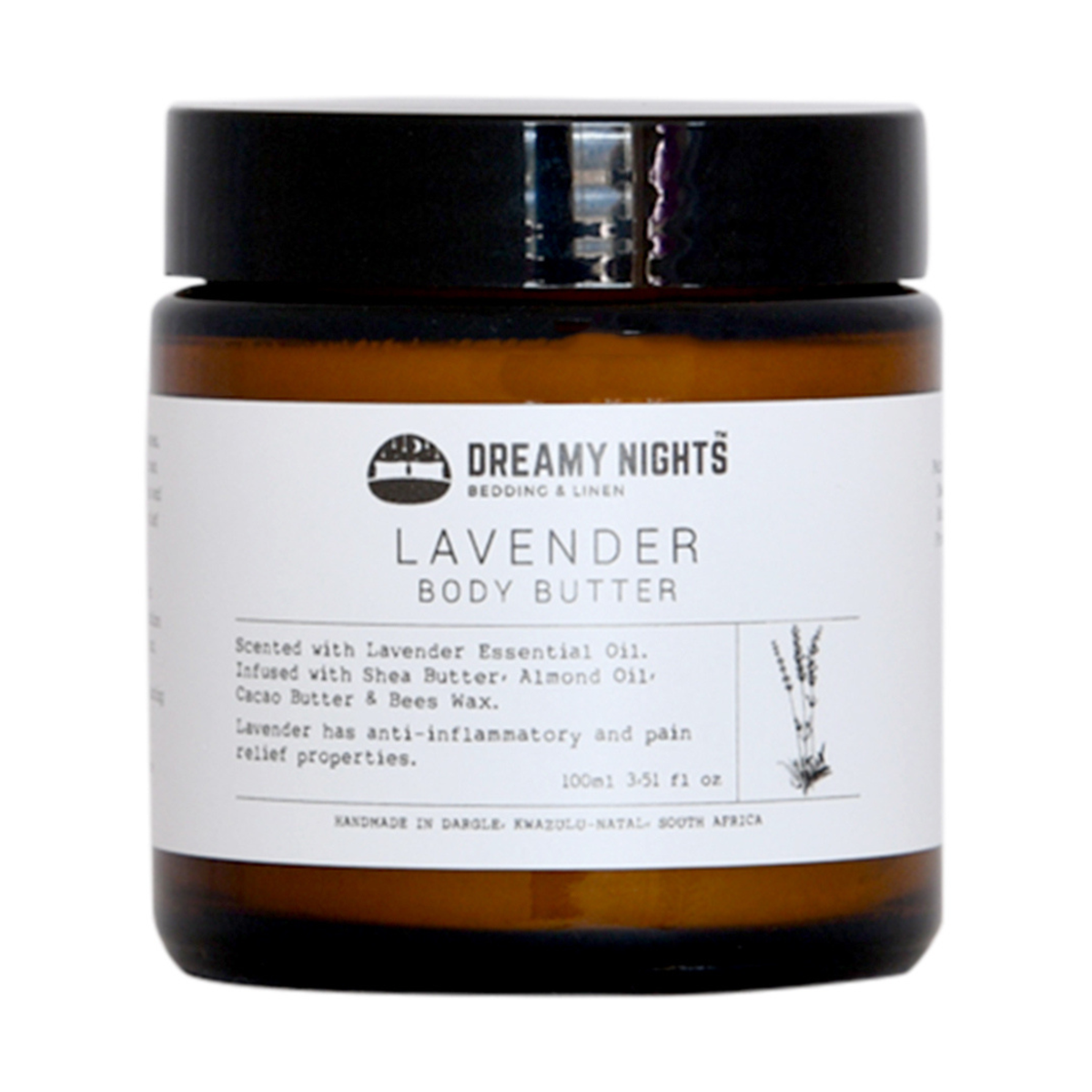 Body Cream For Women Shea Butter Lavender Essential Oil