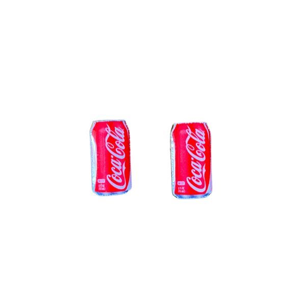 Coca Cola Can Earrings