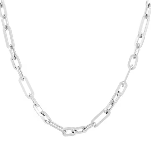 Paperclip Chain Silver