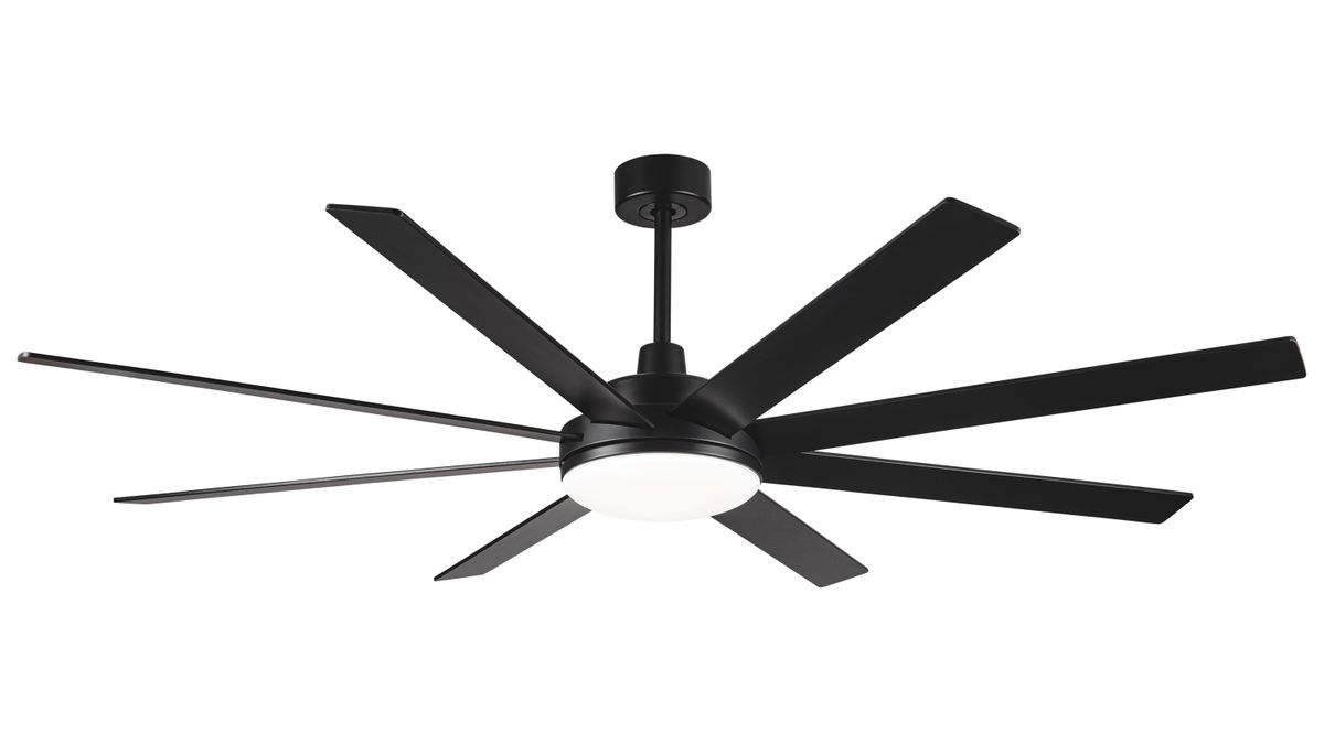 Extra-Large 72" Ceiling Fan with Remote Control and 3 CCT LED Light
