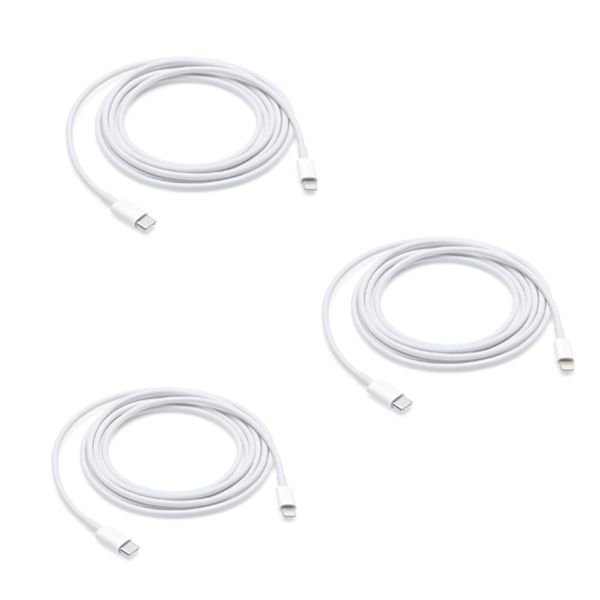 iPhone USB Type-C to Lightning Cable Pack Of 3