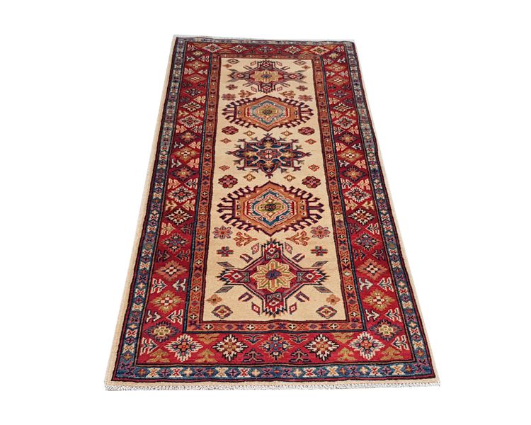 Gorgeous Afghan Kazaq Carpet 189 X 83 cm