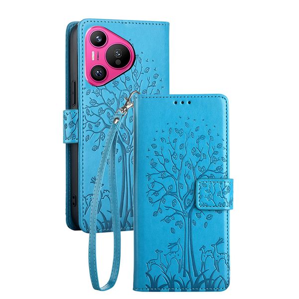 Leather Magnetic Flip Cover Case Compatible With Huawei Pura 70 Pro/70 Pro+