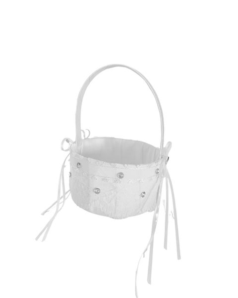 Wedding , flowergirls , confetti and flower basket