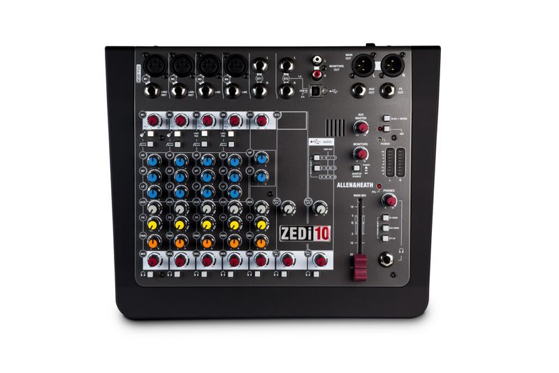 Allen &amp; Heath ZED-i10 HYBRID 10-Channel Mixer with USB Audio Interface