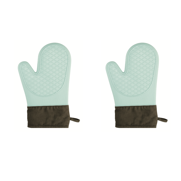 Silicone Heat Resistant Oven Mitt - 2 Pack