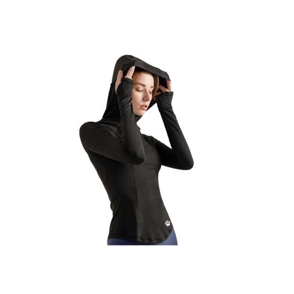 GymPanther Women's Sleek Running Hoodie