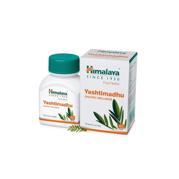 Himalaya Wellness Pure Herbs Yashtimadhu Gastric Wellness-60 Tablet