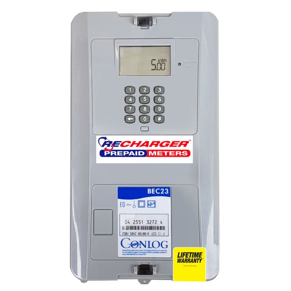 Recharger - Conlog Single Phase 80Amp Prepaid Electricity Meter
