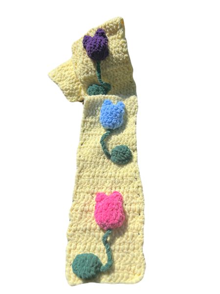 Girls Velvet Scarf