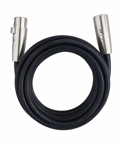 XLR Audio Cable - Male To Female Microphone &amp; Mixer Sound Cable 3M
