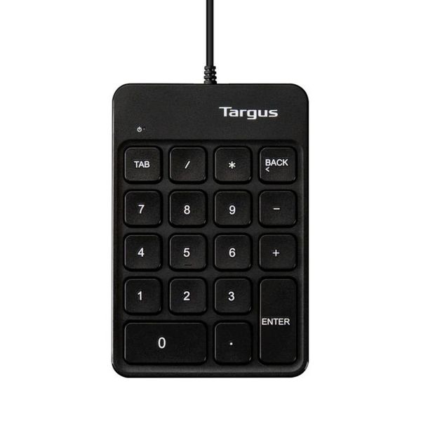Targus-Wired USB-C/USB-A-Numeric KeyPad-Black