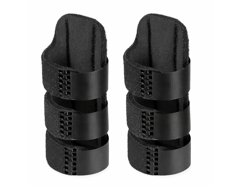 MorFansi 2 Pieces Adjustable Finger Support Splint Holder Mallet Trigger