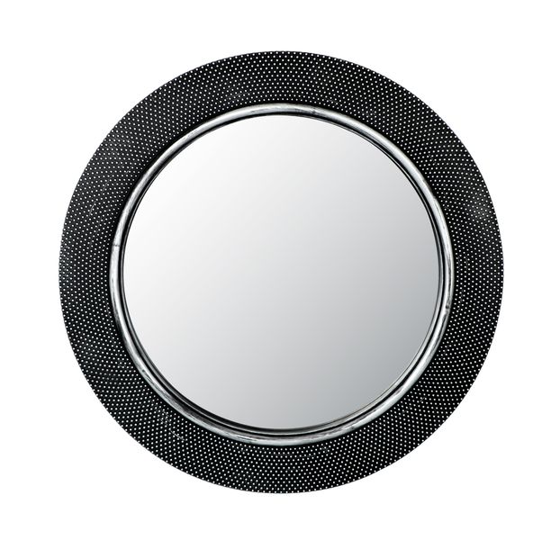 Home Quip Antique Silver Damascus Mirror - 50 x 50cm