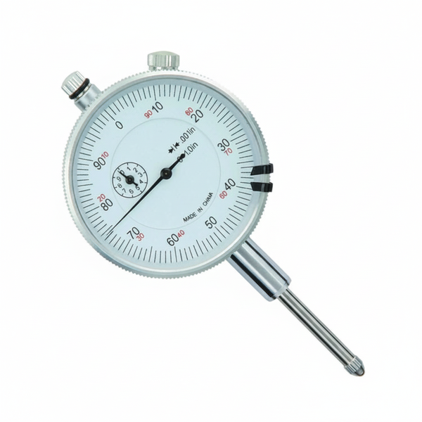 Dial Gauge - 0-10 Spindle Range for Precision Measurement - 8mm