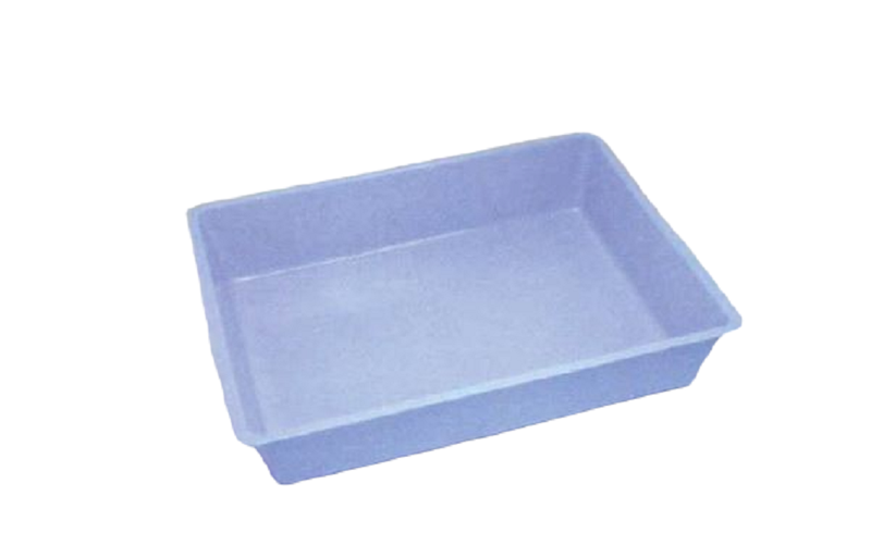 Cat Litter Tray - Light Blue x 2