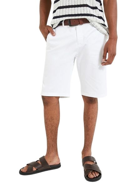 Polo Men White Chino Shorts image