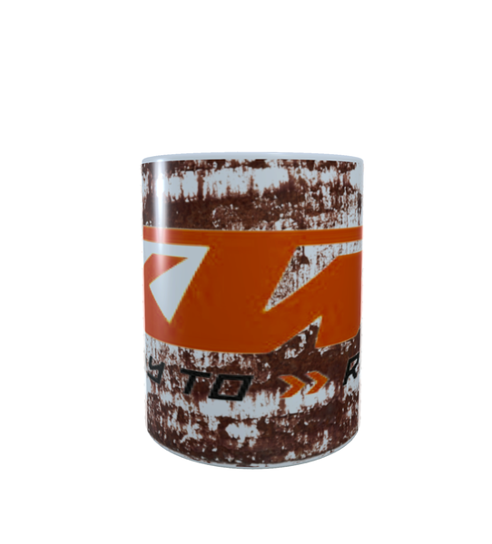 KTM Vintage Rusted Style V3 - Aesthetic - Coffee Mug