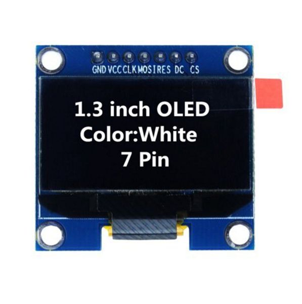 1.3in White Oled Graphic Display