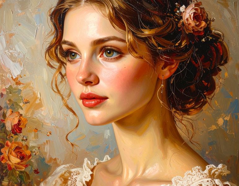 Canvas Art Ready to Hang Contemporary Art Wall Art Home Decor - Close-up