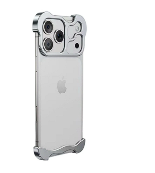 Metal Aluminum Case Compatible with iPhone 17 Pro Max- (BLK)