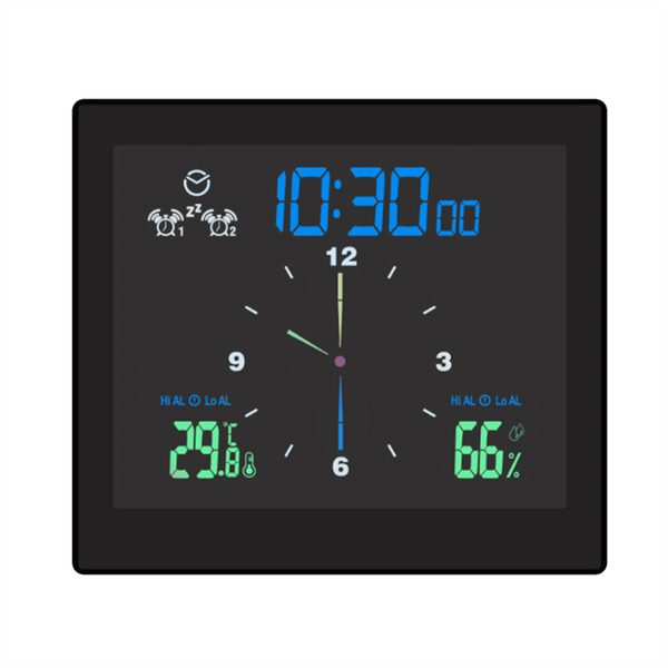 Bathroom Waterproof Wall Clock Shower Clocks Timer White