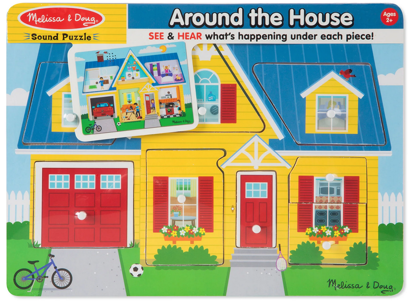 Melissa &amp; Doug Around the House Sound Puzzle