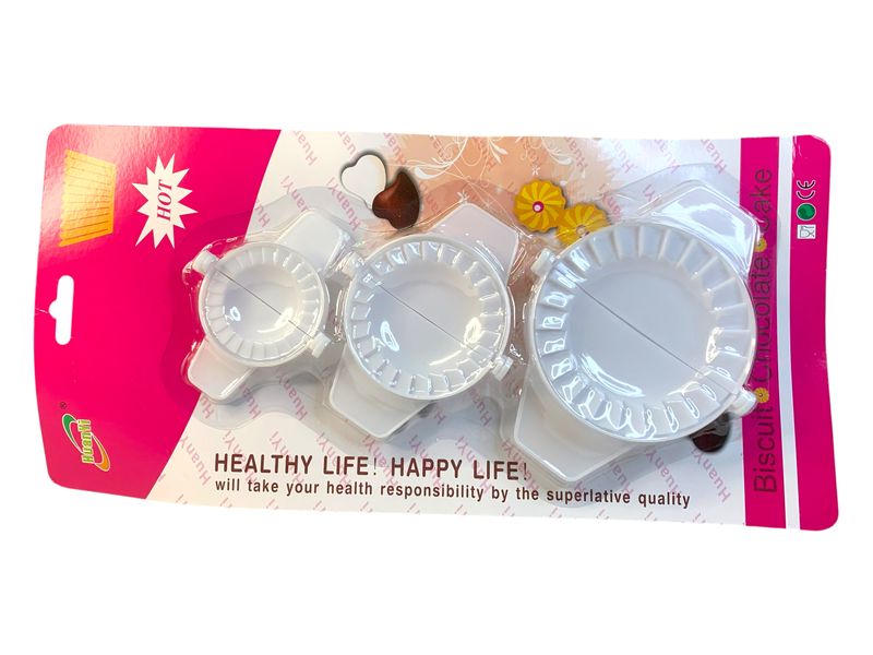 White Plastic Round Quiche Pan