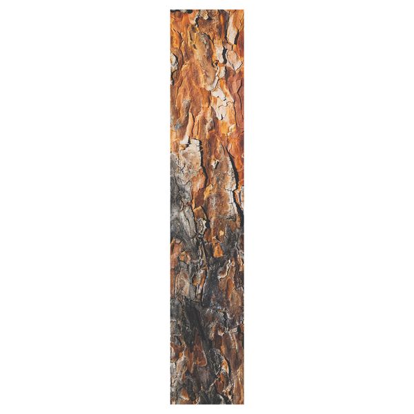 Brown and Black Tree Bark Table Runner