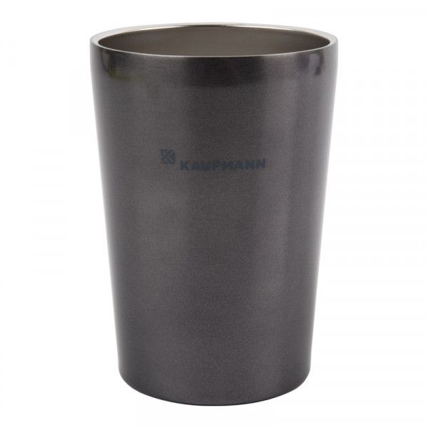 Bulk Pack 4 x Kaufmann Tumbler Dbl Wall Gry 450ml