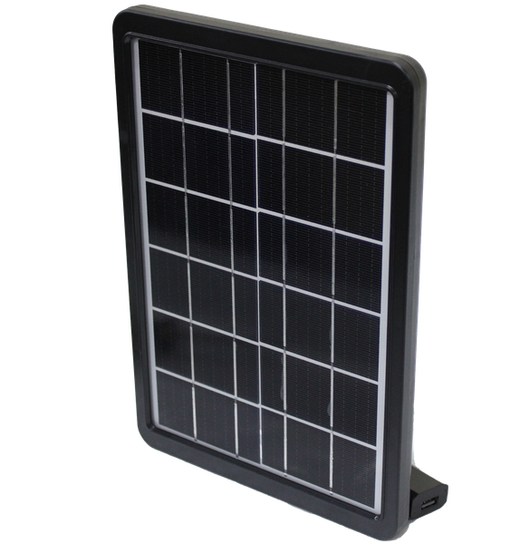 Portable Power 8 Watt GD-100 Solar Panel with USB Output Extension Cable